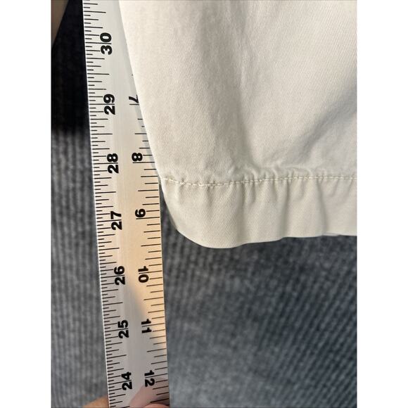 American Eagle Mens Chino Shorts Size 36 Tan Next Level Flex Mid Rise Casual - Picture 9 of 12